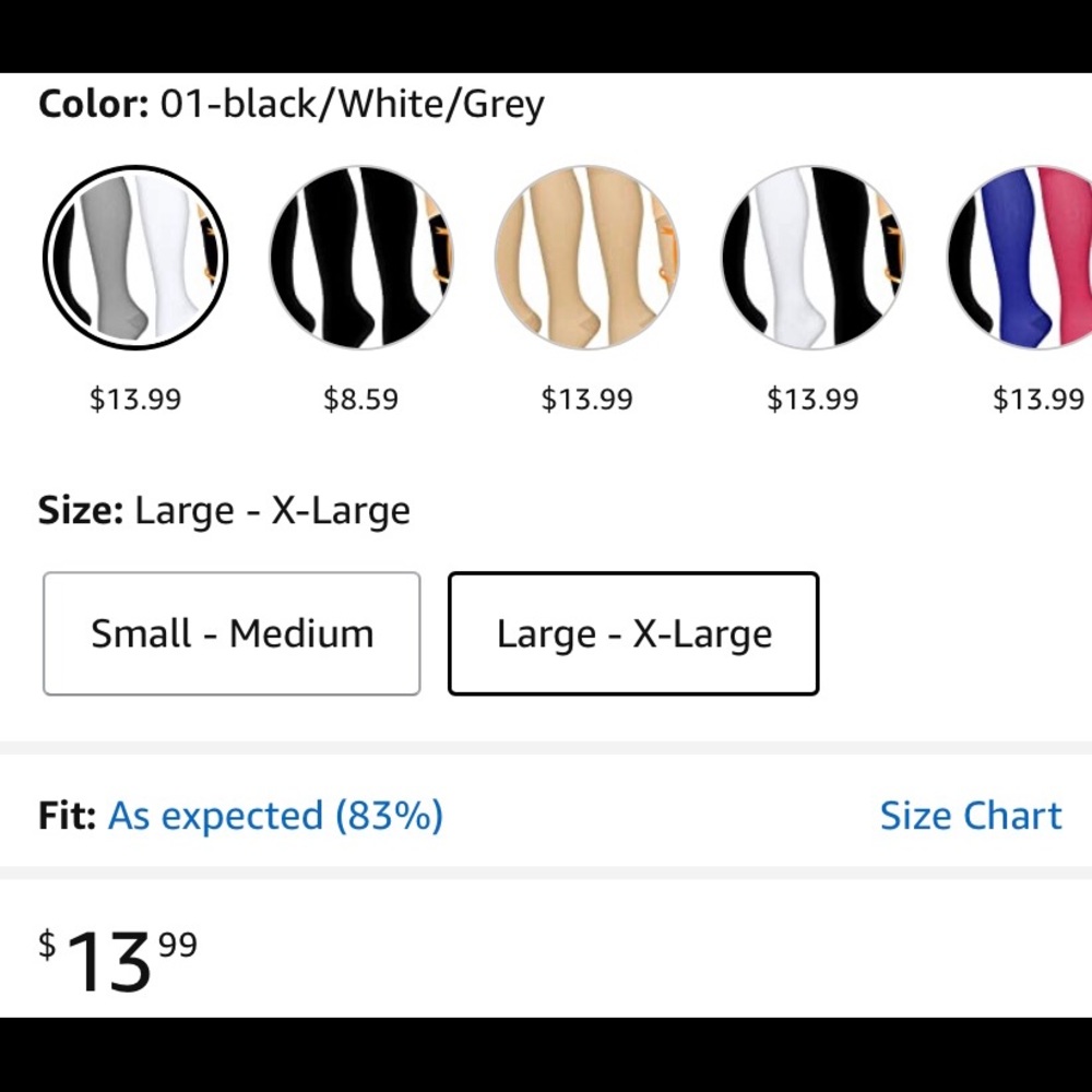 Compression Socks (3 pairs) - Picture 3 of 3